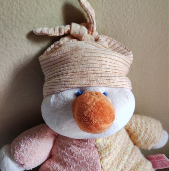 Russ Berrie Terry Chick Plush Baby Rattle Toy Chicklet Doll Collectible 12"Lovey - Picture 2 of 6